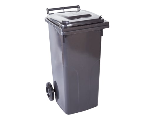 Контейнер для ТПВ об'ємом 240 літрів Алеана, колір сірий